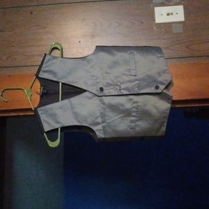 Vest grey and black George size 10 boys